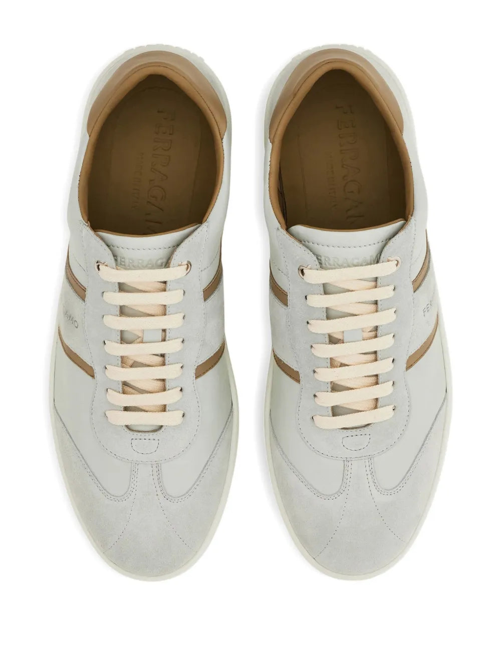 Ferragamo Panelled Sneakers
