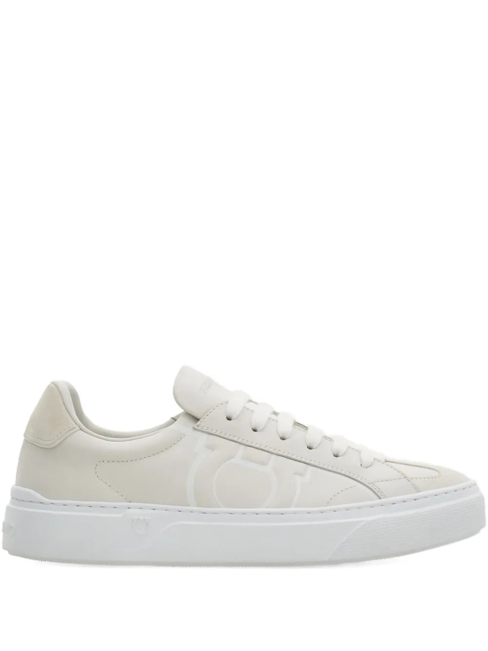 Ferragamo Gancini Suede Sneakers