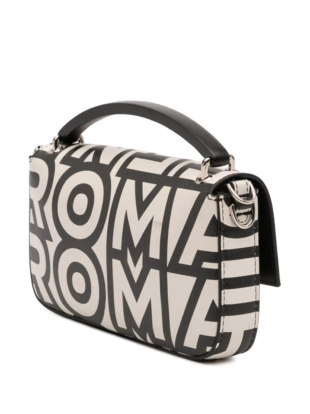 Pre-OwnedFendi Pre-Owned2000-2010 Marc Jacobs Nappa Vitello King Logo Print Baguette Phone Pouch satchel