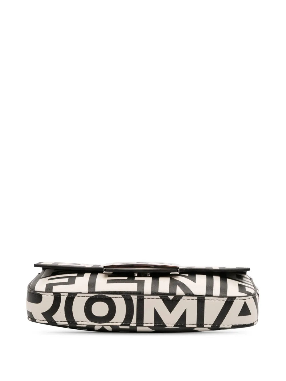 Pre-OwnedFendi Pre-Owned2000-2010 Marc Jacobs Nappa Vitello King Logo Print Baguette Phone Pouch satchel