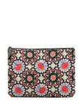 Pre-OwnedCHANEL Pre-Owned2014-2015 Paris Dubai Medium Printed Canvas Cosmetic Case clutch bag