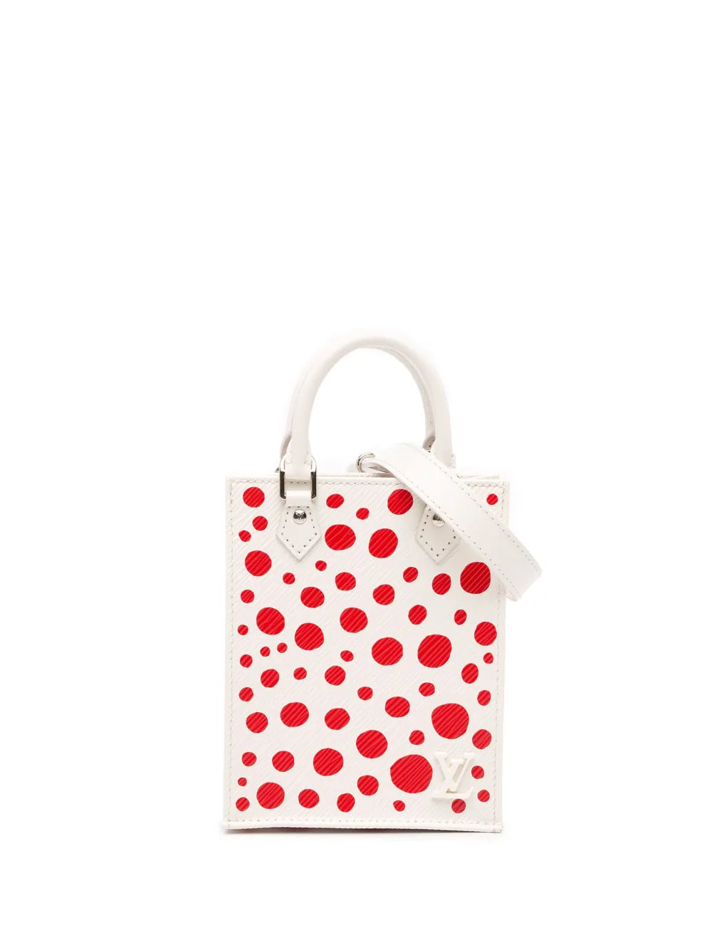 Pre-OwnedLouis Vuitton Pre-Owned2021-2025 Yayoi Kusama Epi Petit Sac Plat satchel