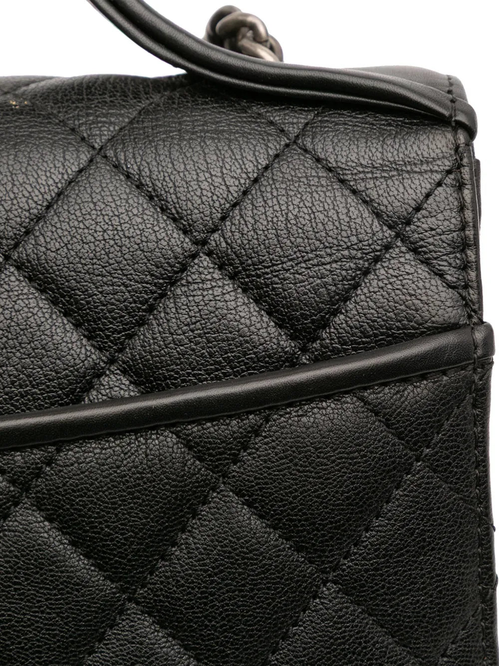 Pre-OwnedCHANEL Pre-Owned2016-2017 Medium Quilted Goatskin CC University Flap shoulder bag