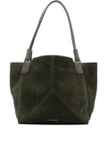 Victoria Beckhamsuede shoulder bag