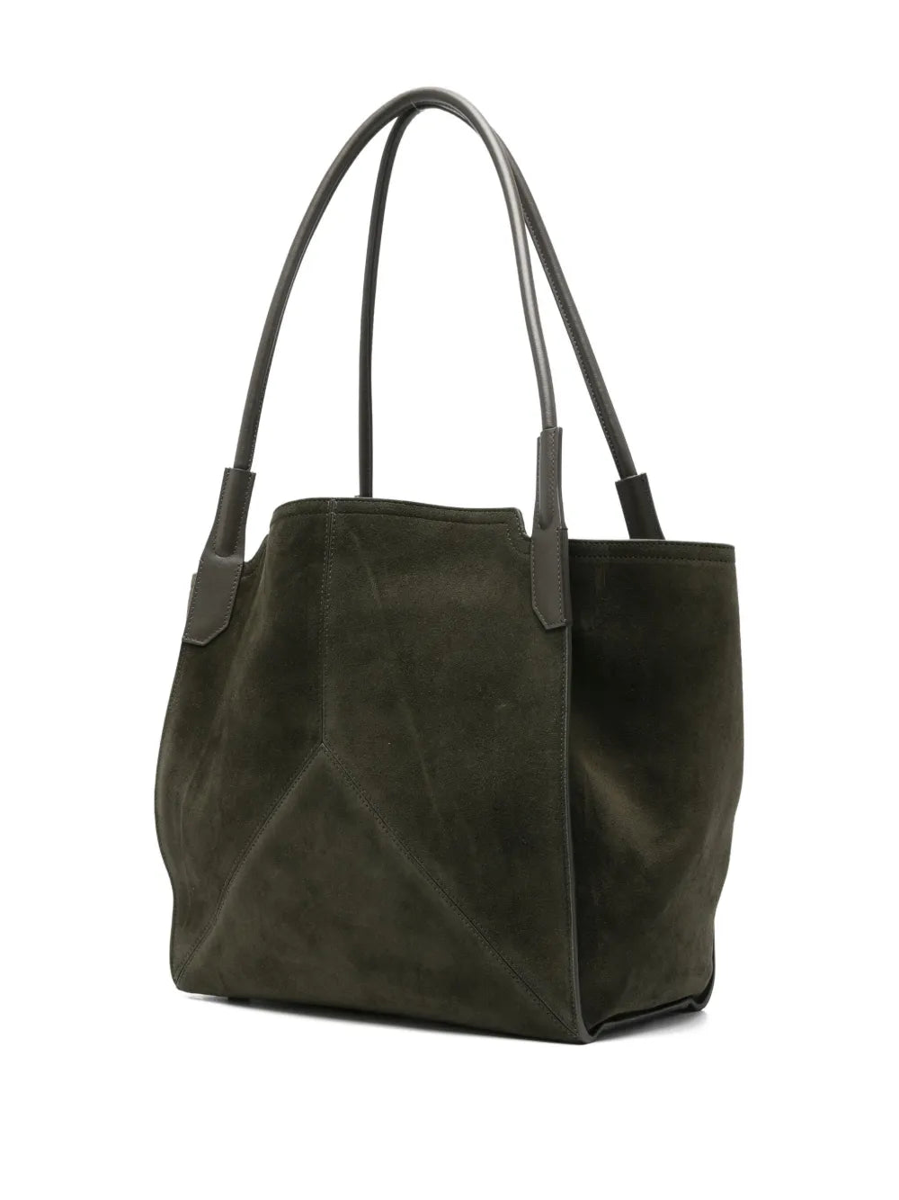 Victoria Beckhamsuede shoulder bag