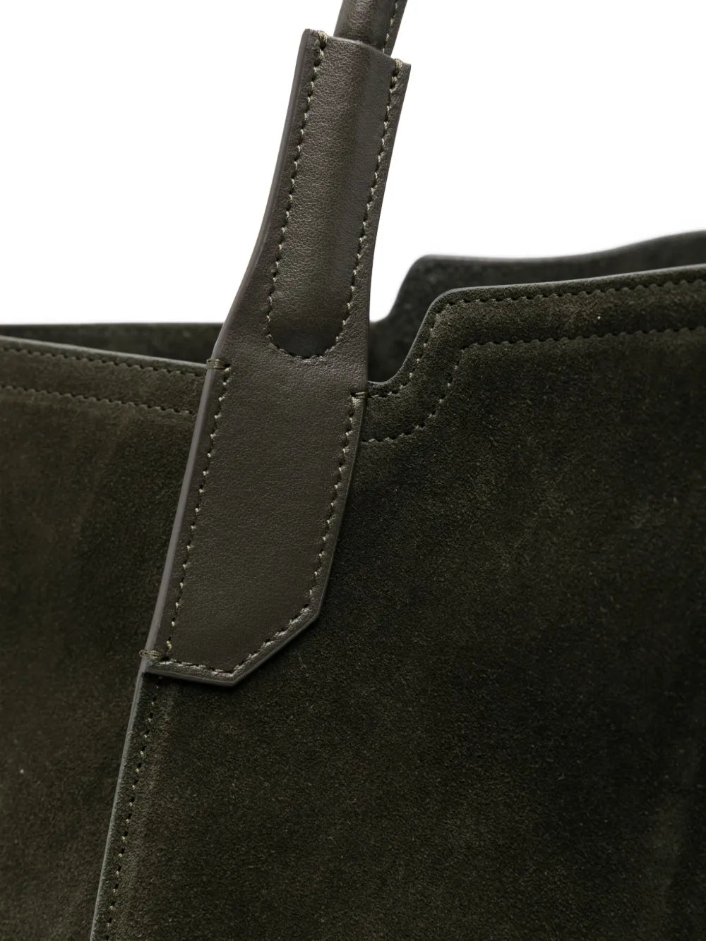 Victoria Beckhamsuede shoulder bag