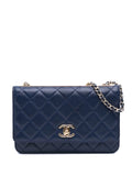 Pre-OwnedCHANEL Pre-Owned2016-2017 Lambskin Trendy CC Wallet On Chain crossbody bag