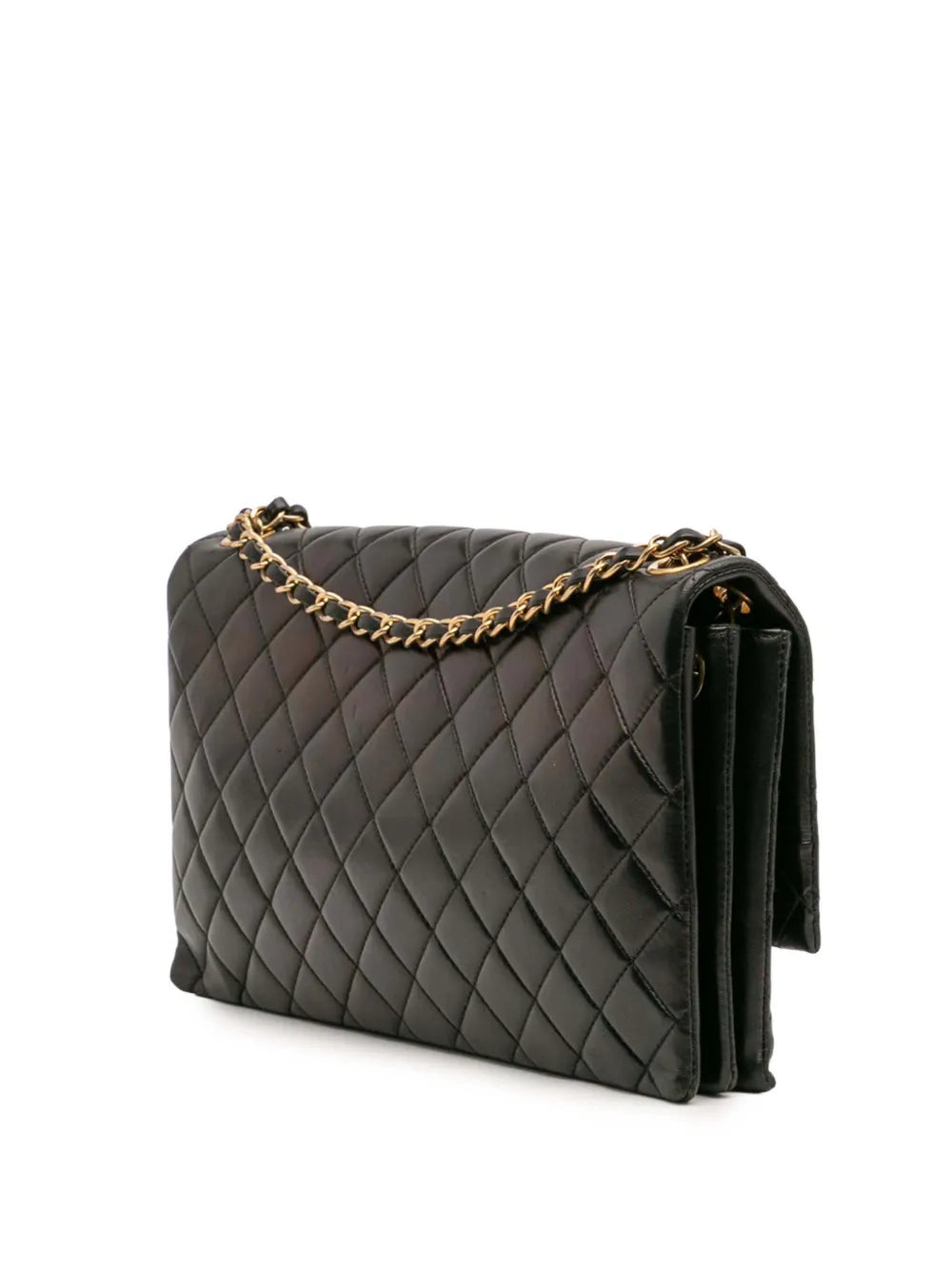 Pre-OwnedCHANEL Pre-Owned2016-2017 Quilted Lambskin Pagoda Accordion Flap shoulder bag