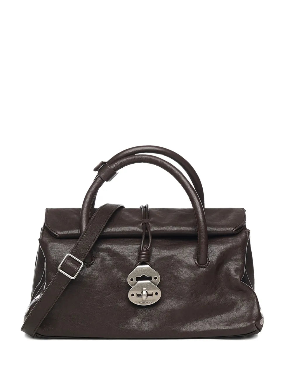 ZanellatoDOTTA?studded leather tote bag