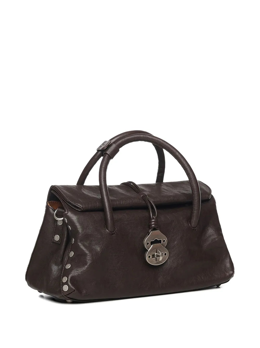 ZanellatoDOTTA?studded leather tote bag