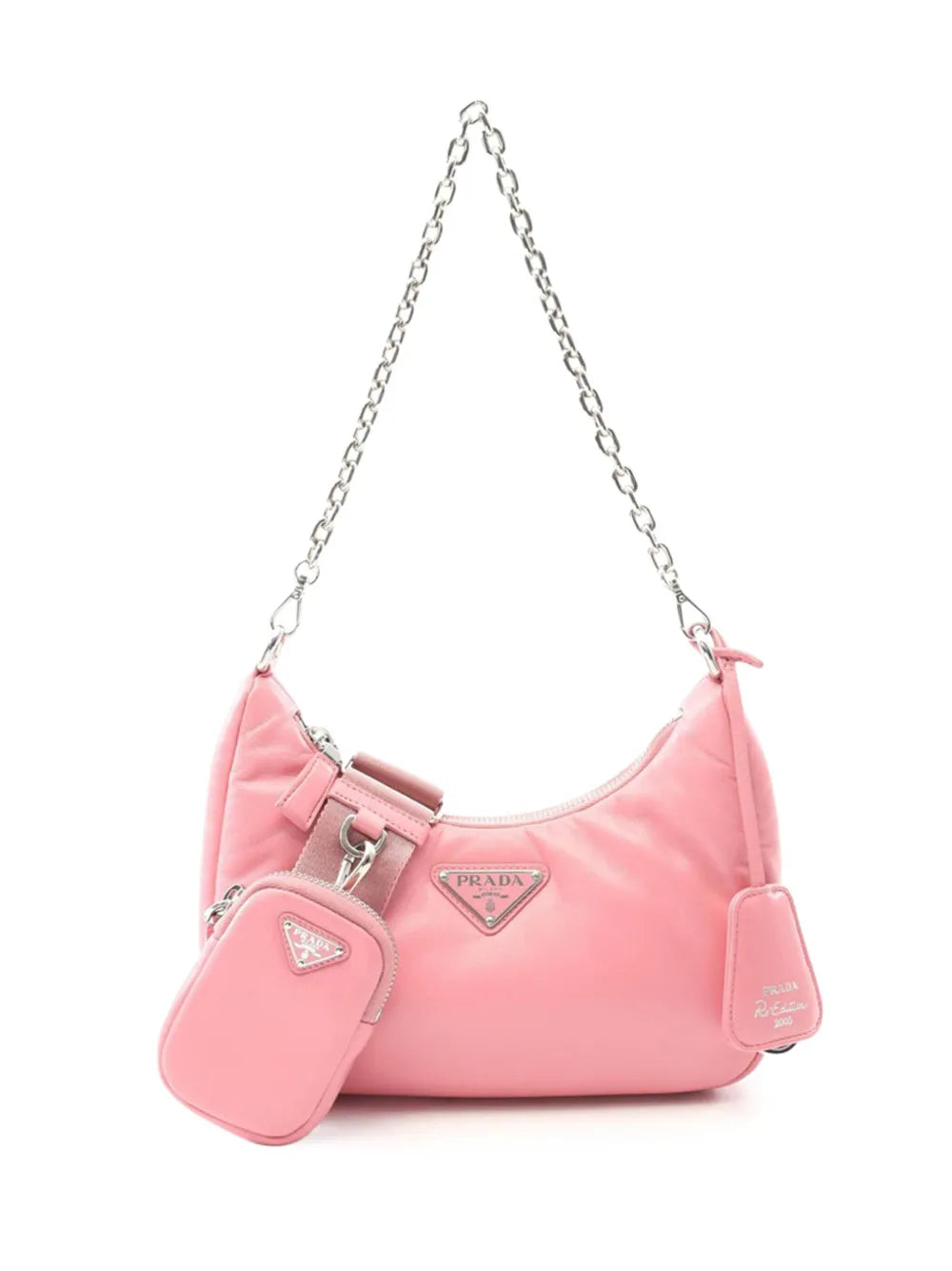 Pre-OwnedPrada Pre-Owned2019-2025 Nappa Soft Padded Re Edition 2005 satchel