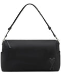 AMI Parisheart-patch shoulder bag