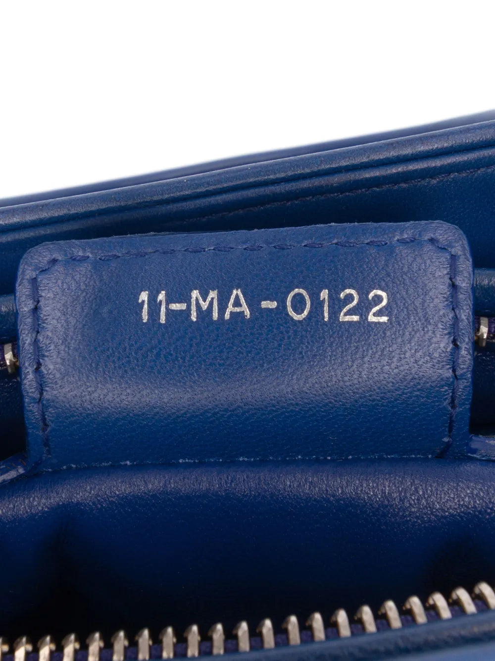 Pre-OwnedChristian Dior Pre-Owned2012 Medium Denim Ombre Lady Dior satchel