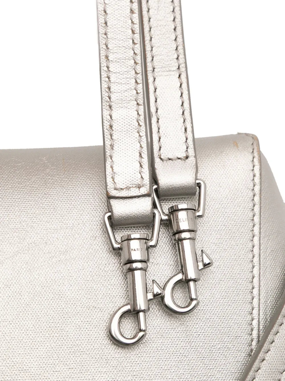 Pre-OwnedCeline Pre-Owned2018 Nano Laminated Calfskin Belt Bag satchel