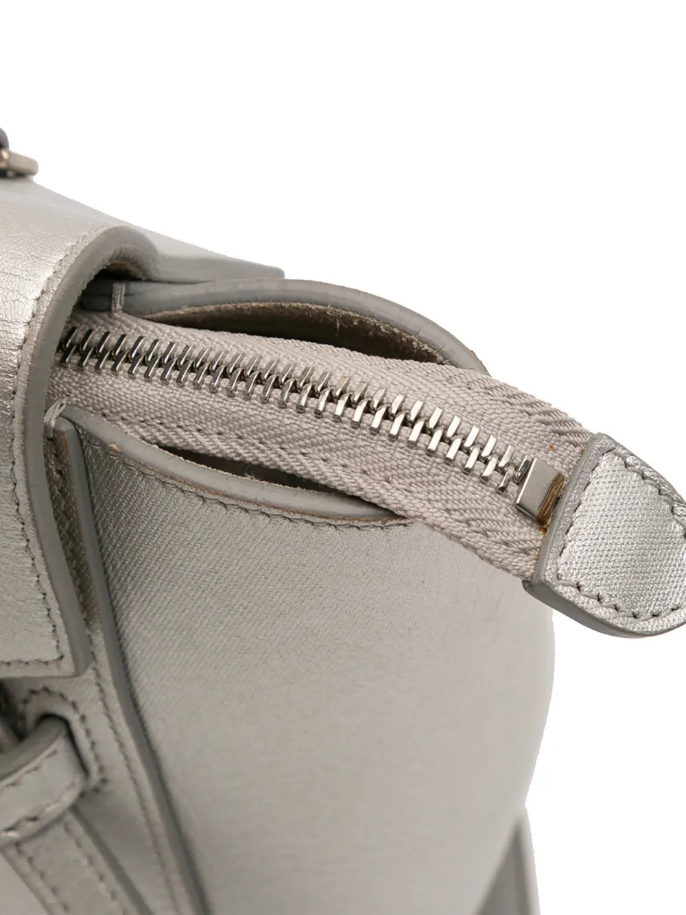 Pre-OwnedCeline Pre-Owned2018 Nano Laminated Calfskin Belt Bag satchel