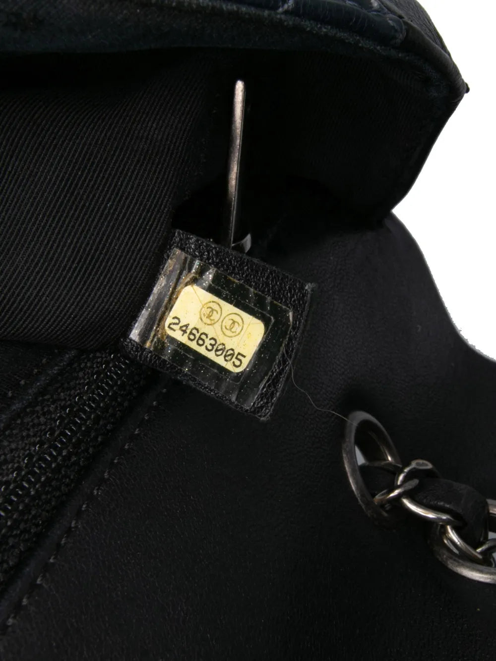 Pre-OwnedCHANEL Pre-Owned2017-2018 Medium Bicolor Quilted Calfskin Flap crossbody bag