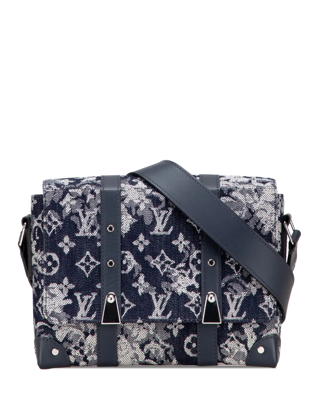 Pre-OwnedLouis Vuitton Pre-Owned2020 Monogram Tapestry Trunk Messenger crossbody bag