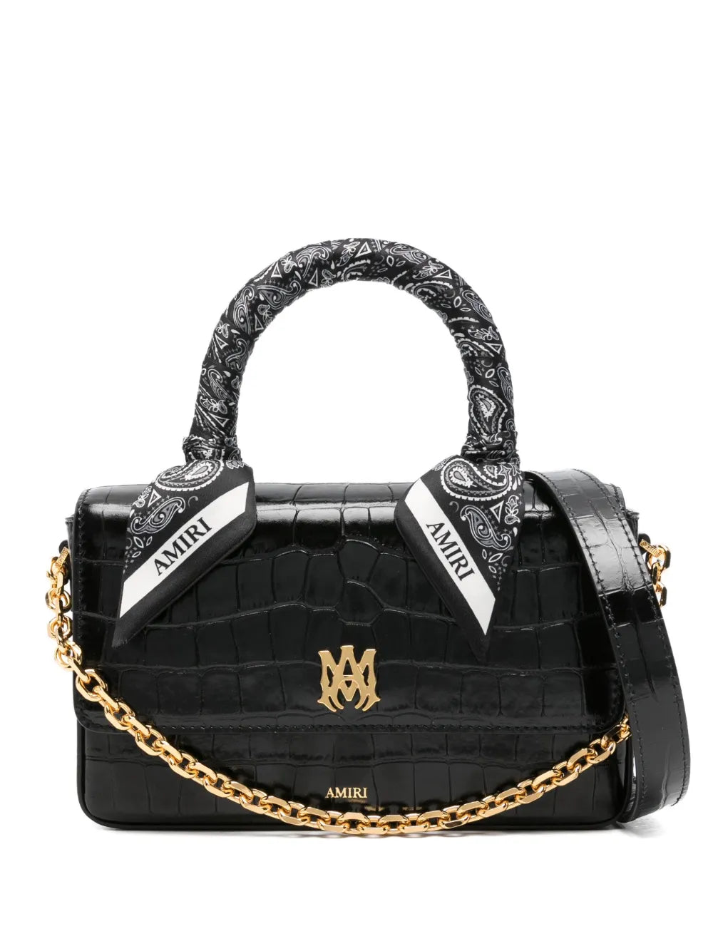 AMIRIchain-strap top-handle tote bag