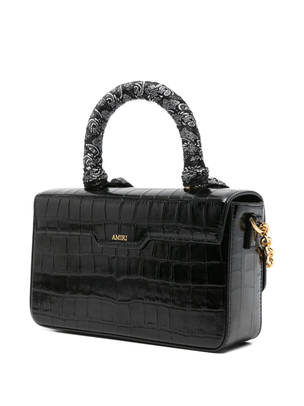 AMIRIchain-strap top-handle tote bag