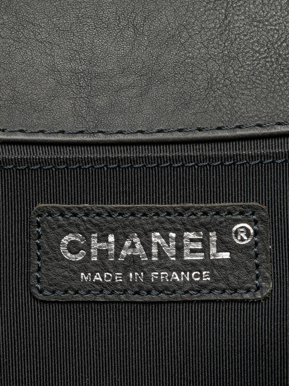 Pre-OwnedCHANEL Pre-Owned2014 Paris-Dallas Old Medium Quilted Calfskin Cowboy Boy Flap shoulder bag