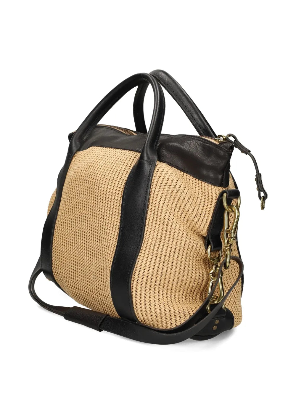 A.S.98woven panelled tote bag