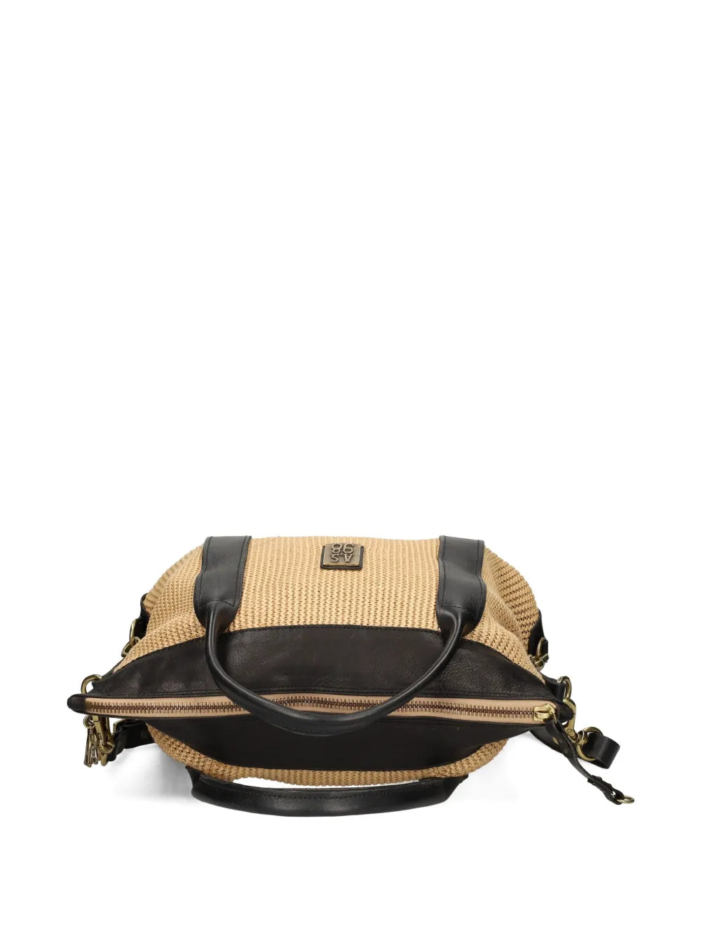 A.S.98woven panelled tote bag