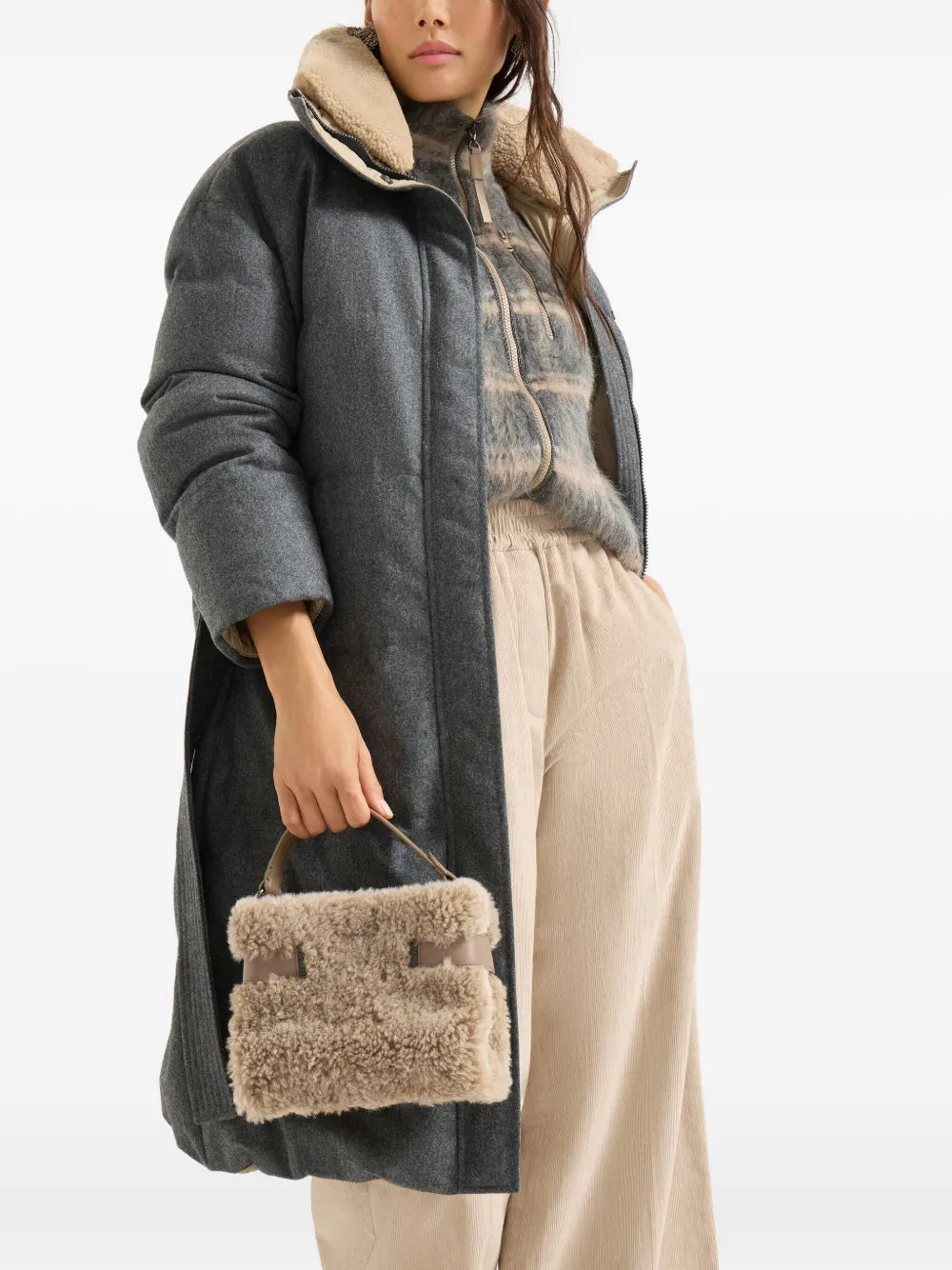 Brunello Cucinellishearling mini bag