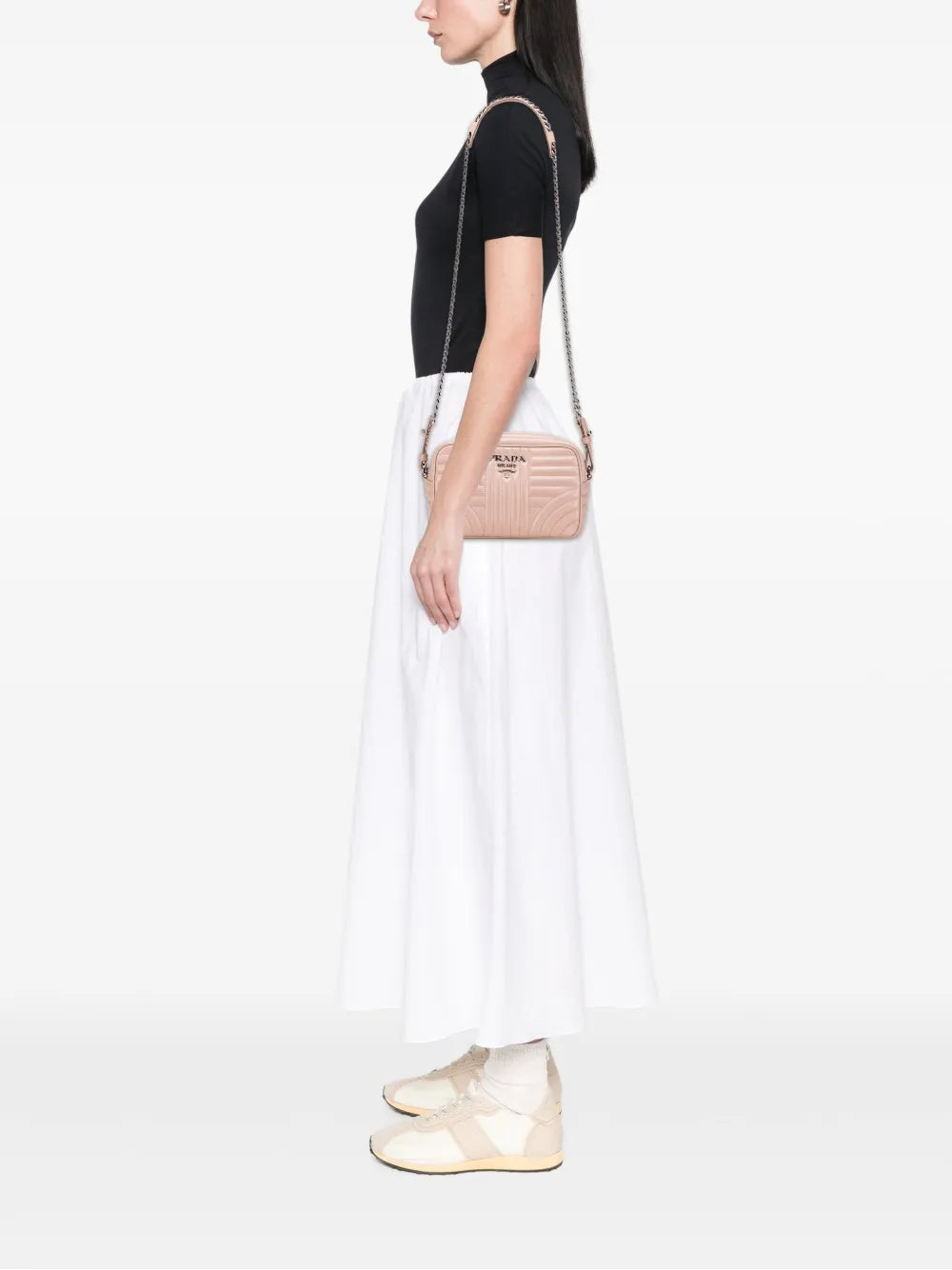 Pre-OwnedPrada Pre-Owned2013-2025 Soft Calf Diagramme crossbody bag