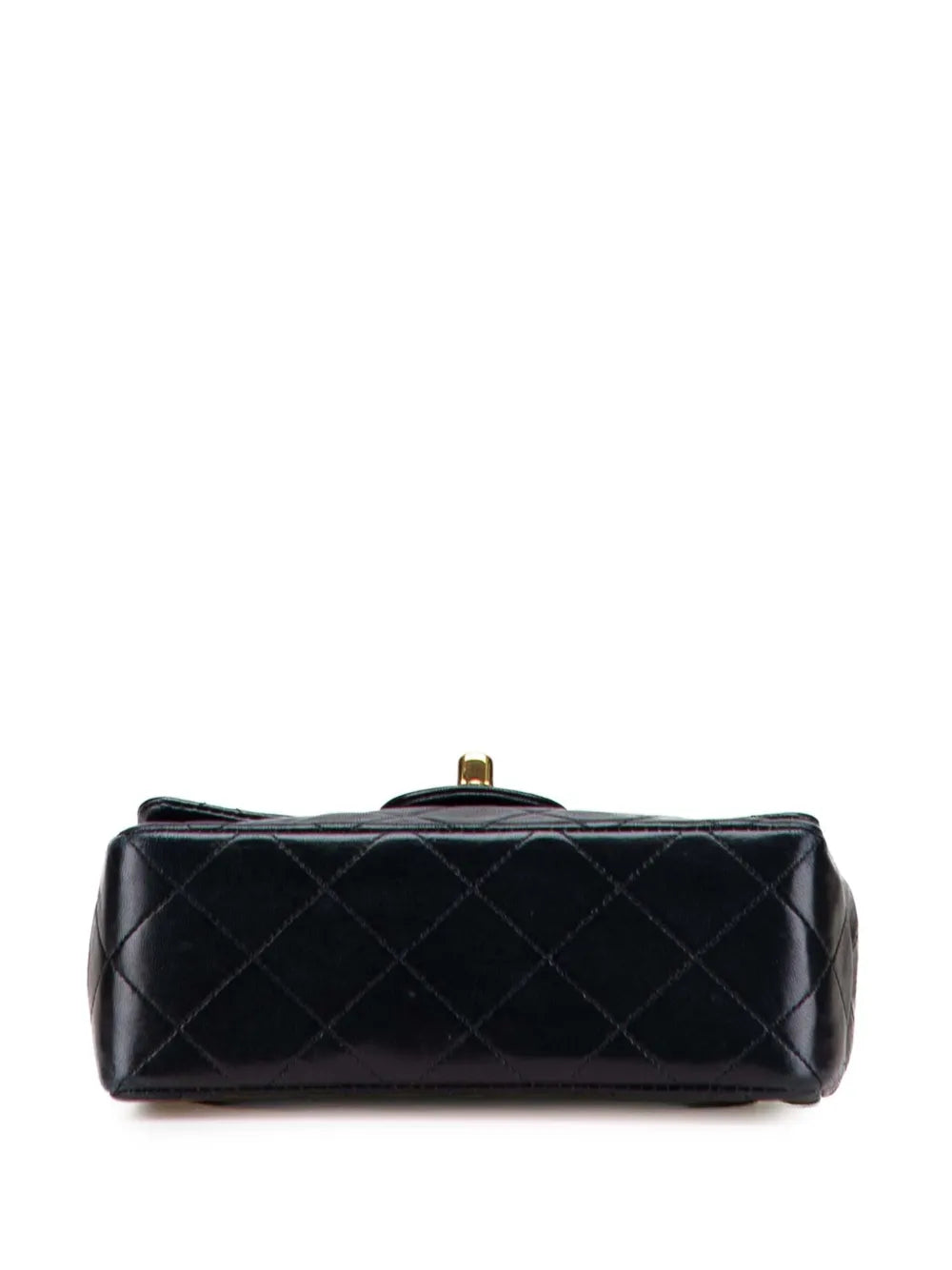 Pre-OwnedCHANEL Pre-Owned2010-2011 Mini Square Classic Lambskin Single Flap crossbody bag