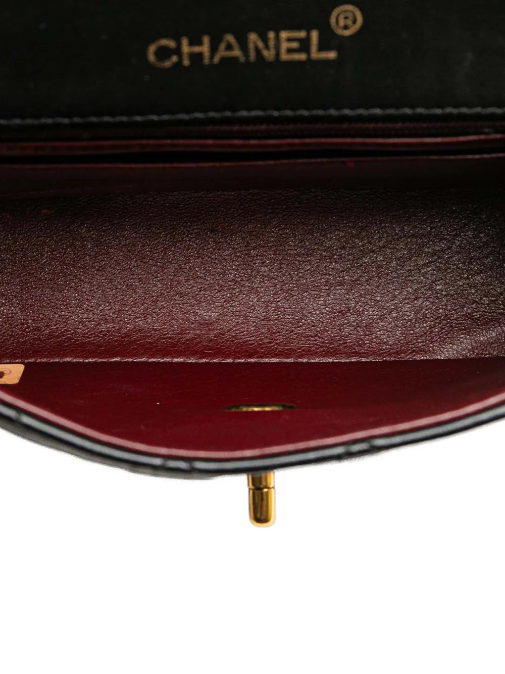 Pre-OwnedCHANEL Pre-Owned2010-2011 Mini Square Classic Lambskin Single Flap crossbody bag