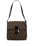 Pre-OwnedFendi Pre-Owned20th Century Zucca Canvas shoulder bag