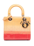 Pre-OwnedChristian Dior Pre-Owned2015 Medium Ombre Patent Cannage Lady Dior satchel
