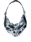 Innerraumadjustable-strap buckle-fastening shoulder bag