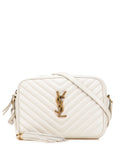 Pre-OwnedSaint Laurent Pre-Owned2021 Quilted Leather Monogram Lou Camera Bag crossbody bag