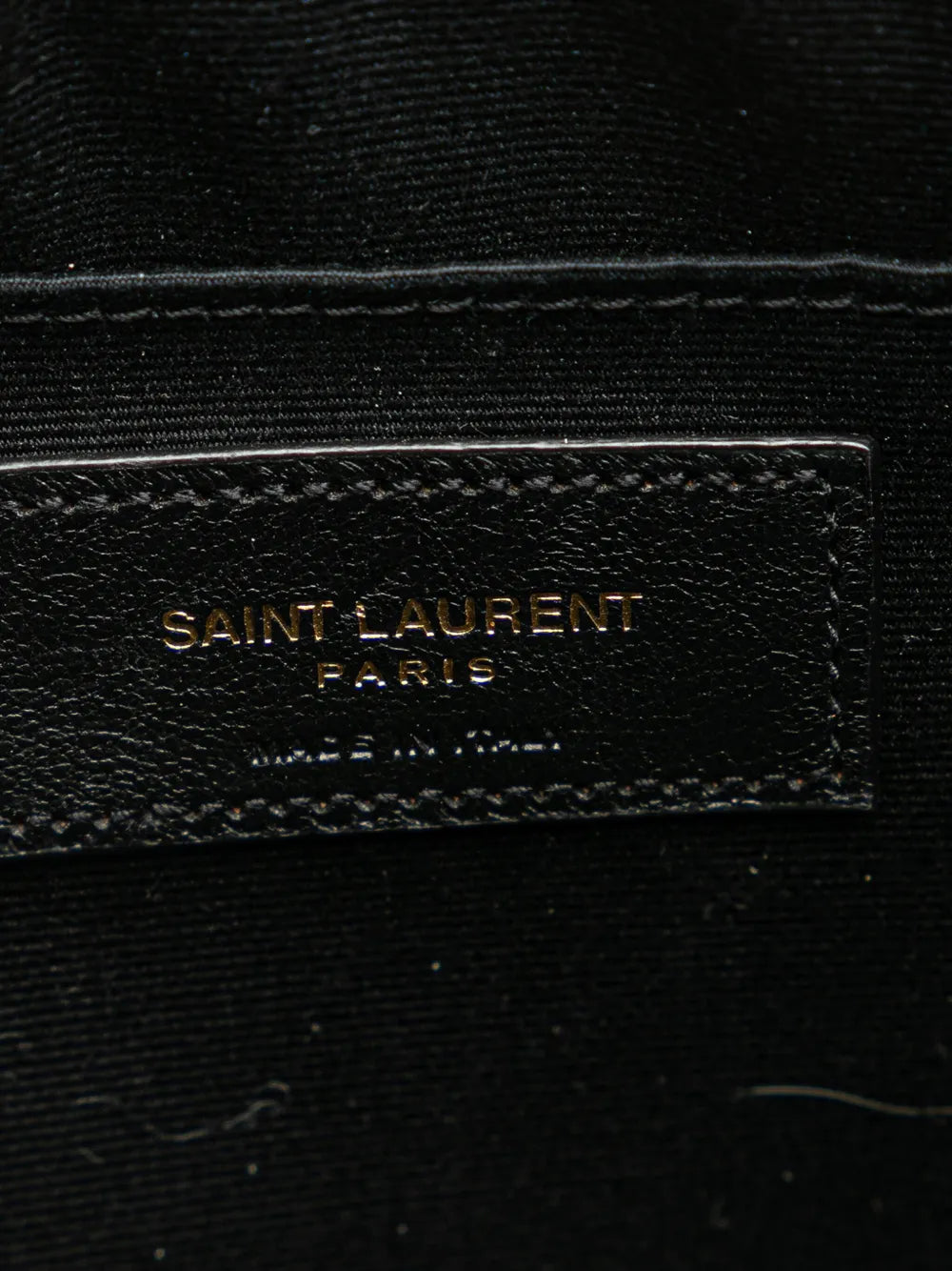 Pre-OwnedSaint Laurent Pre-Owned2021 Quilted Leather Monogram Lou Camera Bag crossbody bag