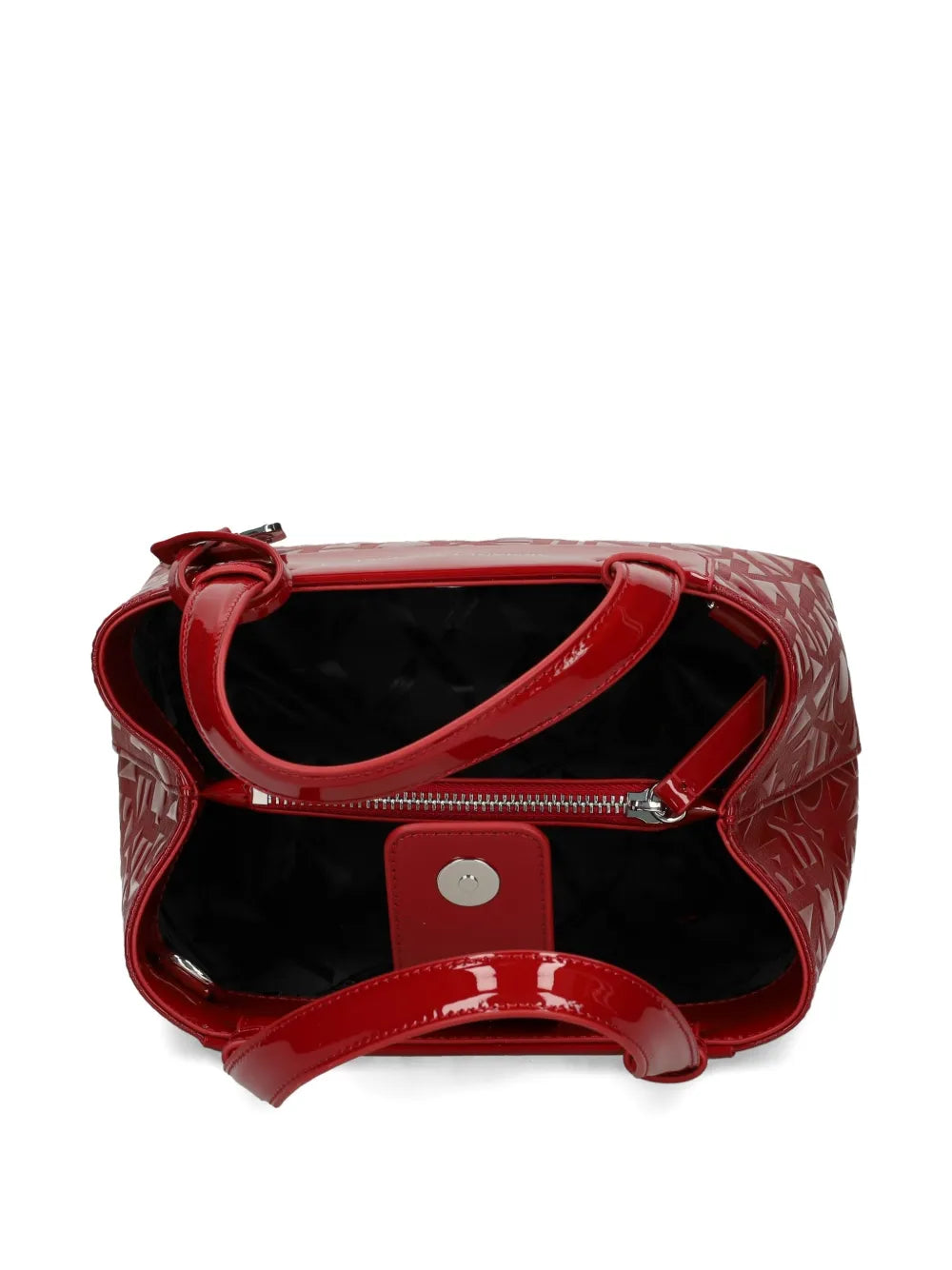 Armani Exchangeembossed tote bag