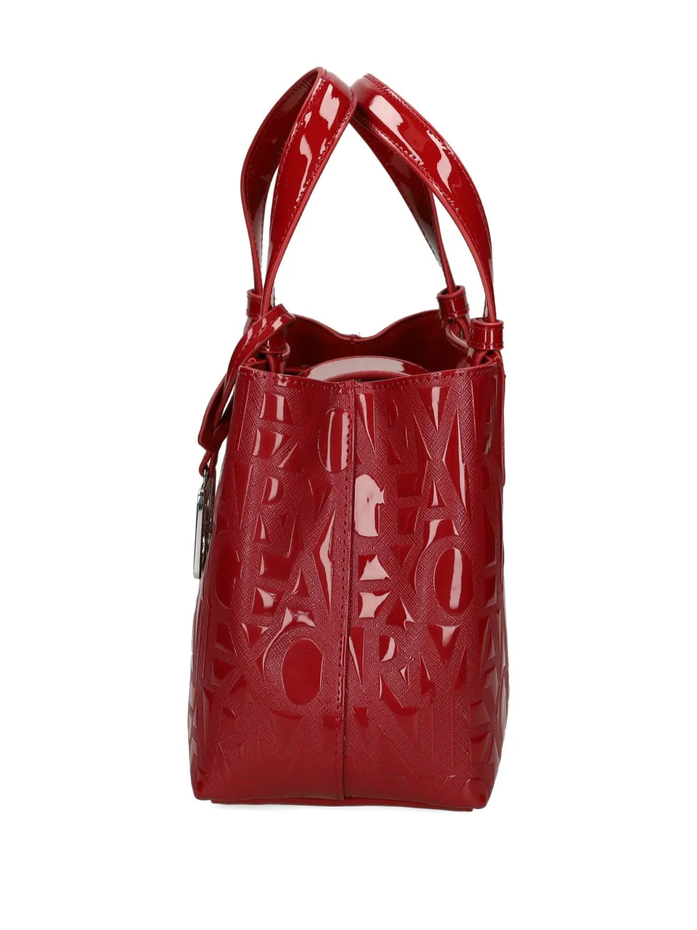 Armani Exchangeembossed tote bag