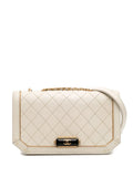 Pre-OwnedCHANEL Pre-Owned2017-2018 Medium Quilted Calfskin Octagon CC Clasp Flap crossbody bag