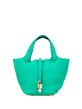 Pre-OwnedHermre-Owned2021 Clemence Picotin Lock 18 handbag