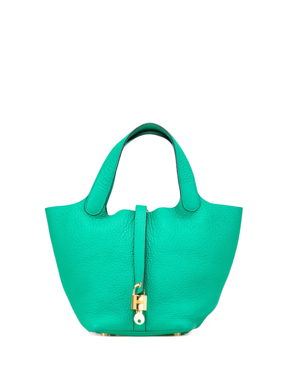 Pre-OwnedHermre-Owned2021 Clemence Picotin Lock 18 handbag