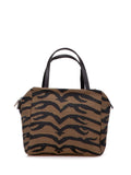 Pre-OwnedFendi Pre-Owned2000-2010 Zebra Print Canvas handbag