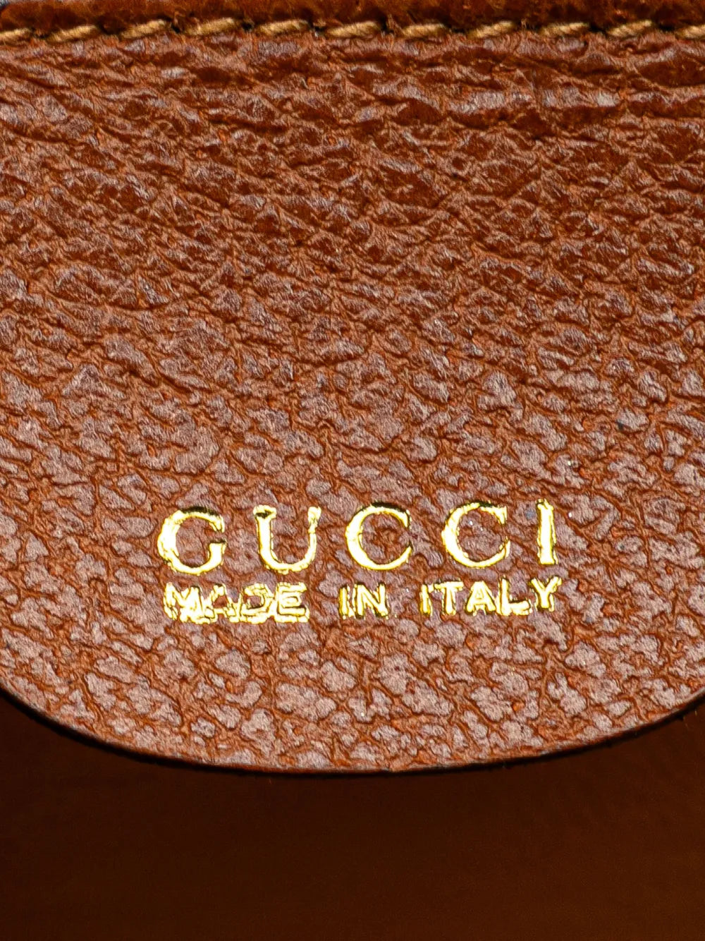 Pre-OwnedGucci Pre-Owned20th Century Calfskin Bamboo Night satchel