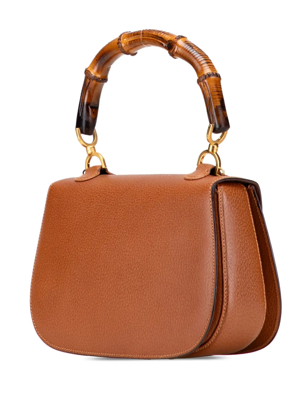 Pre-OwnedGucci Pre-Owned20th Century Calfskin Bamboo Night satchel
