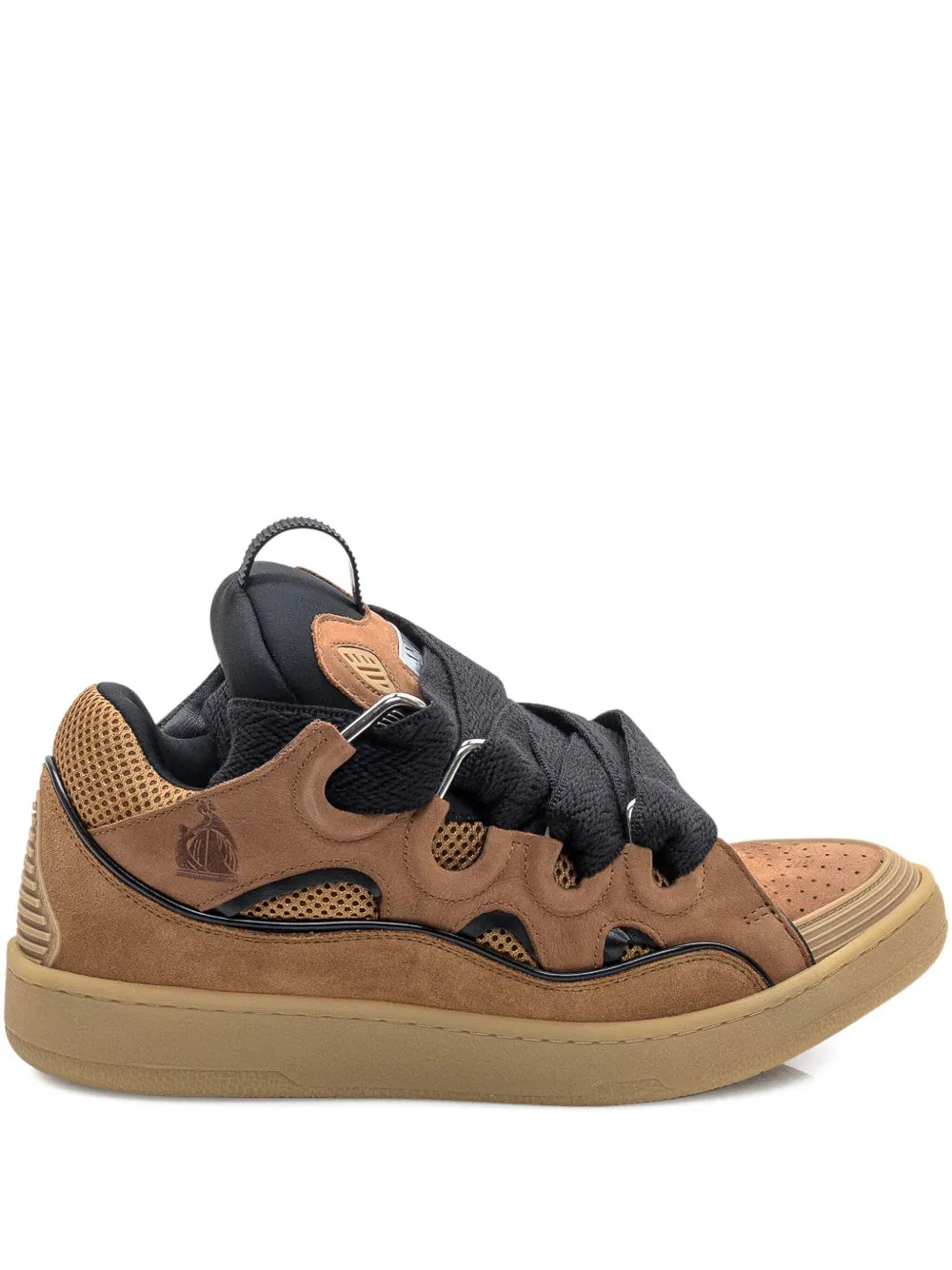 Lanvin Curb Lace-Up Sneakers