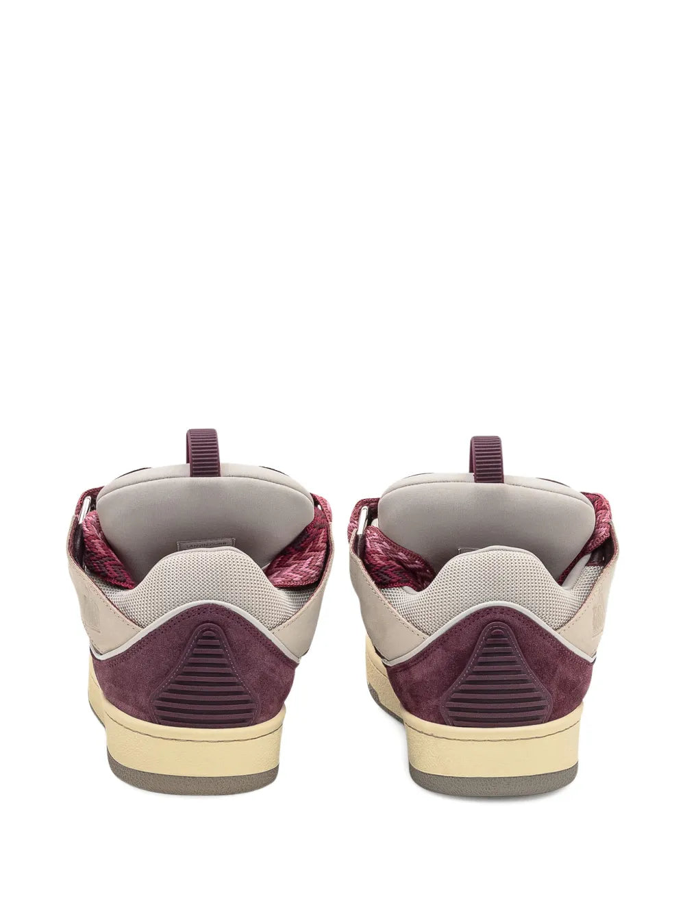 Lanvin Curb Lace-Up Sneakers
