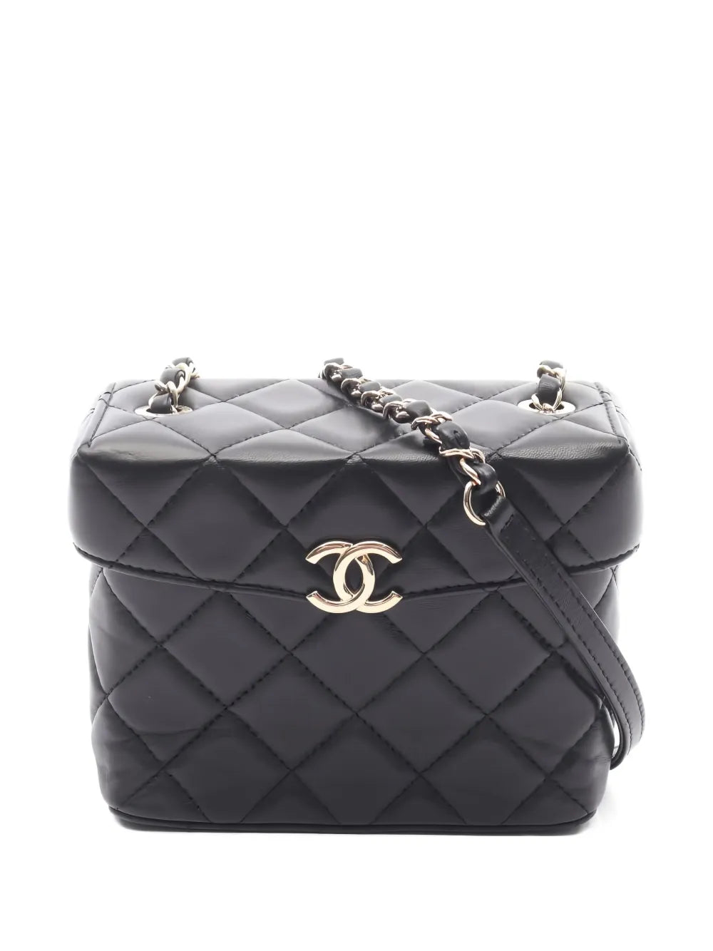 Pre-OwnedCHANEL Pre-Owned2021s Matelasschain box shoulder bag
