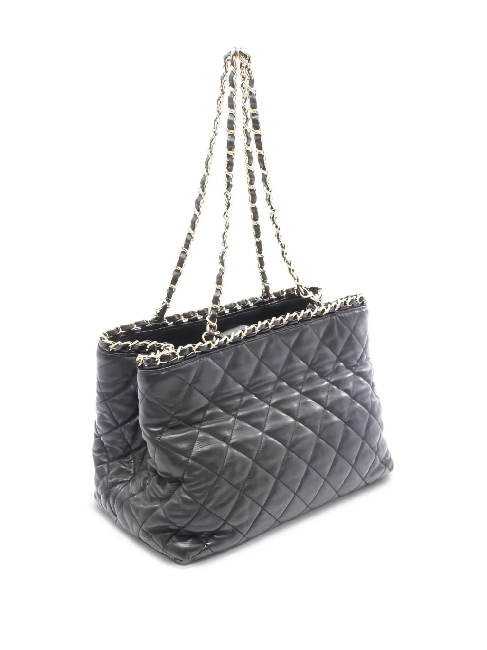 Pre-OwnedCHANEL Pre-Owned2012-2013 matelasse chain leather shoulder bag