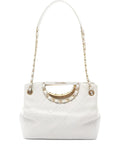 Pre-OwnedCHANEL Pre-Ownedquilted chain two-way shoulder bag