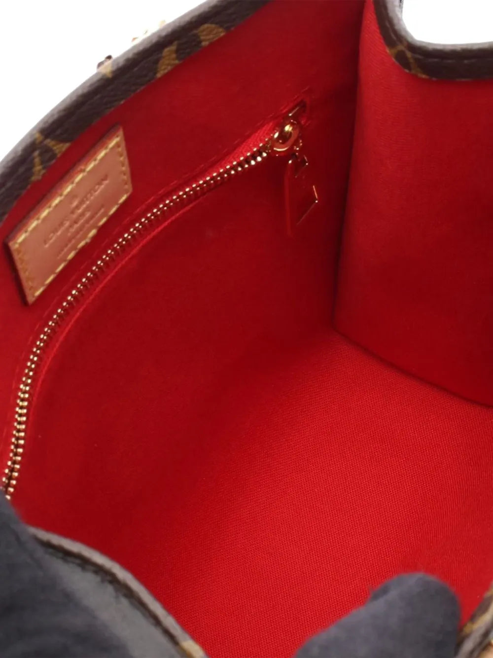 Pre-OwnedLouis Vuitton Pre-Owned2021-2025 Monogram Sac Plat BB satchel