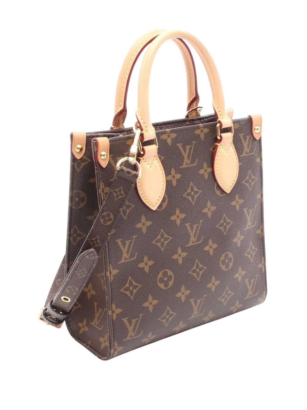 Pre-OwnedLouis Vuitton Pre-Owned2021-2025 Monogram Sac Plat BB satchel